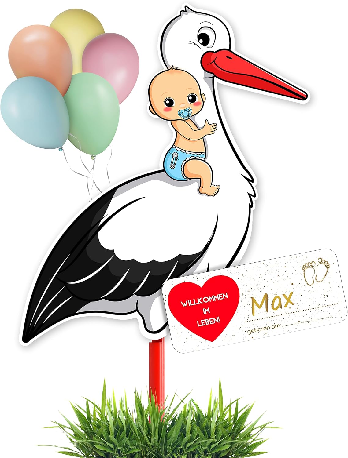 Cigüeña Klapper 100cm Regalo Cigüeña Klapper 100cm Regalo